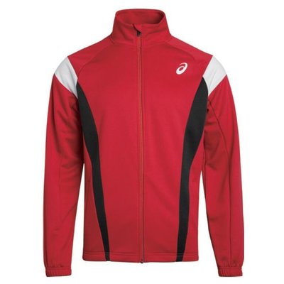 棒球世界全新 Asics 亞瑟士 針織外套 K32021-23 紅色特價