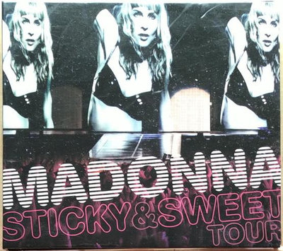 《絕版專賣》Madonna 瑪丹娜 / Sticky &amp; Sweet Tour 黏蜜蜜 世界巡迴演唱會實錄 (CD+DVD)