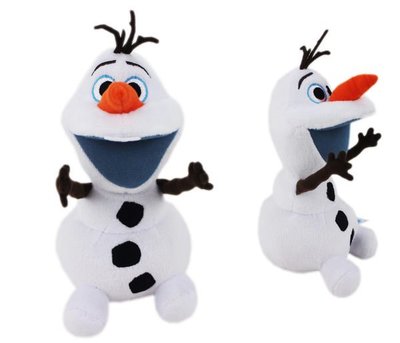 【卡漫迷】 雪寶 玩偶 17cm ㊣版 迪士尼 冰雪奇緣 Disney Frozen Olaf 雪人 絨毛娃娃 擺飾