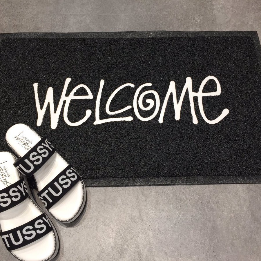 LimeLight Stussy PVC Welcome Mat 地毯腳踏墊| Yahoo奇摩拍賣