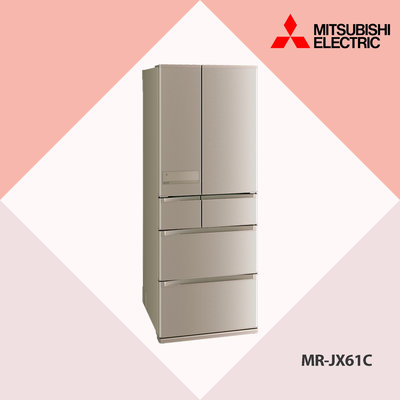 三菱MITSUBISHI  605L變頻1級6門電冰箱目錄 玫瑰金 MR-JX61C 歡迎議價