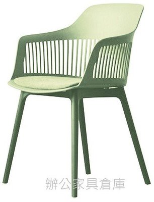【M008-01~04】百合塑鋼椅/洽談椅/餐椅(共4色/可堆疊)～OA屏風免費到府現場丈量規劃