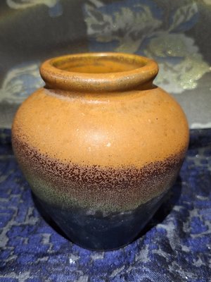 金欣古玩：日本陶器：柴燒花瓶花器茶倉擺件拍賣／02230