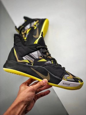 Nike PG 3 “Mamba Day” 黑黃 經典 曼巴日 時尚 籃球鞋 AO2608-900 男鞋
