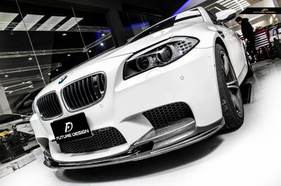【政銓企業有限公司】BMW F10 正M5 專用 3D式樣  3D款 高品質 抽真空 全碳纖維 全卡夢 前下巴 免費安裝