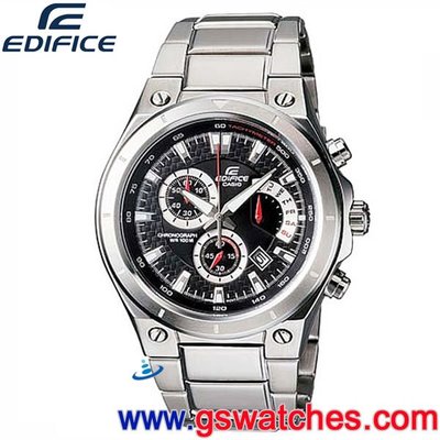 【金響鐘錶】全新CASIO EF-526D-1A,公司貨,EDIFICE,時尚男錶,計時碼錶,星期指針,日期顯示