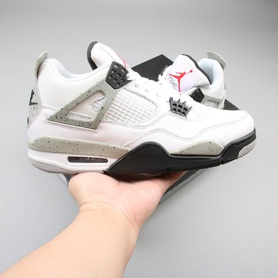 Air Jordan AJ4 Retro White Cement 白水泥 休閒運動 籃球鞋 840606-192 男鞋
