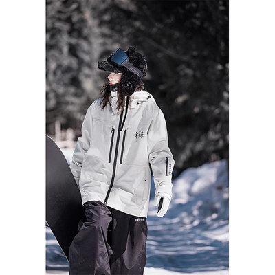 awka單板滑雪服女男款防水防風防寒專業加厚保暖美式外套上衣冬季
