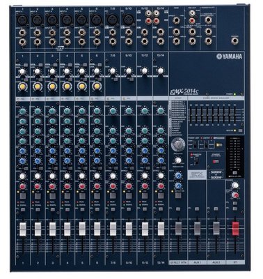 『放輕鬆樂器』全館免運費 YAMAHA EMX5014C 14軌 功率混音機 POWER MIXER