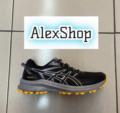 艾力克斯 ASICS TRAIL SCOUT 2 男 1011b181-001 黑白灰黃 慢跑鞋 全8