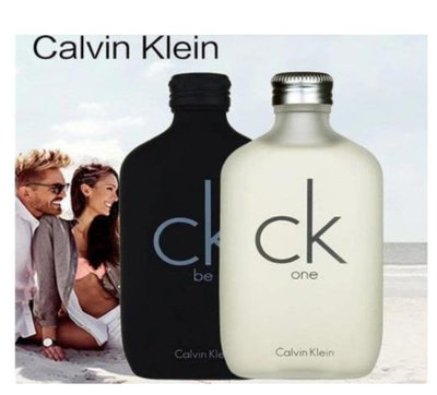 【妍色美妝保健代購】美國 Calvin Klein 凱文克萊 CK-one淡香水 be男女中性 白瓶黑瓶香水 CK香水100ml