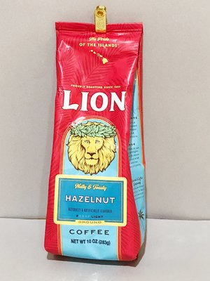 夏威夷LION獅王榛果口味咖啡粉（補貨中）
