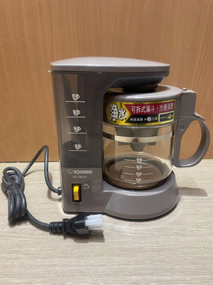 象印ZOJIRUSHI 4杯份咖啡機 EC-TBF40 （沒有原始盒裝）象印咖啡機