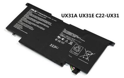 ASUS 華碩 C22-UX31 4芯 . 規格 電池 UX31 UX31A UX31E BX31A BX31E