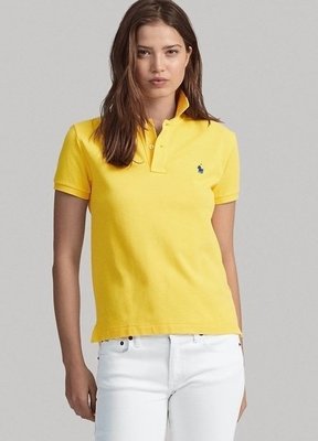 Polo Ralph Lauren 小馬 短袖 POLO衫 現貨 黃色