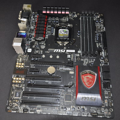 微星電競 Z97 Gaming 3(1150 Z97 DDR3 SATA3 USB3.0 PCIe3.0 M.2 DP)