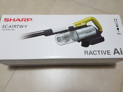 SHARP RACTIVE Air羽量級無線快充吸塵器 EC-A1RTW-Y