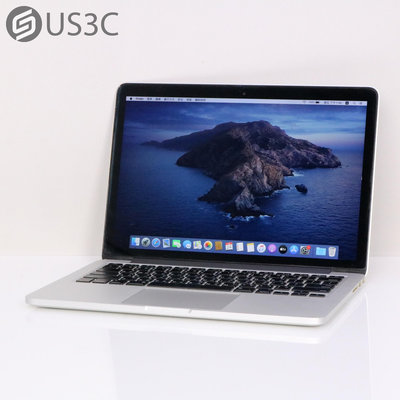 【US3C-高雄店】【一元起標】公司貨 2015年初 Apple MacBook Pro 13吋 i5 2.7G 8G 256G 銀色 蘋果筆電 二手筆電