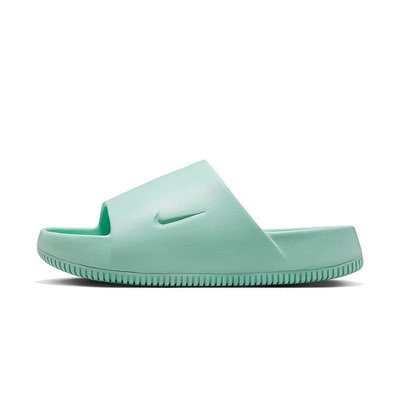 Nike Calm Slide 女 綠色拖鞋厚底拖鞋 麵包拖鞋 防水拖鞋 DX4816-300