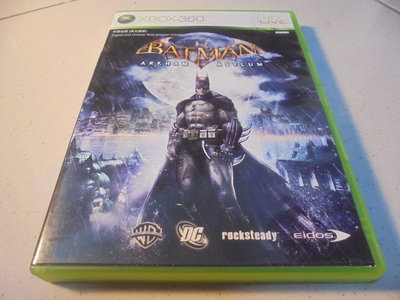XBOX360 蝙蝠俠-阿卡漢療養院/小丑大逃亡 Arkham Asylum 英文版 直購價600元 桃園 《蝦米小鋪》