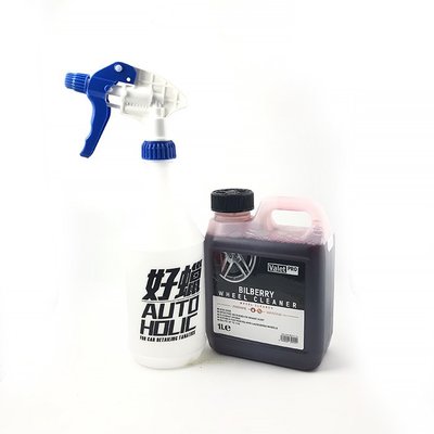 『好蠟』Valet Pro Bilberry Wheel Cleaner (VP越橘莓輪框清潔劑 )1L+好蠟噴瓶