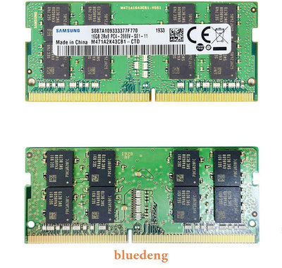 三星D4ECSO-2666-16G DDR4 ECC Unbuffered SODIMM群暉存儲記憶體