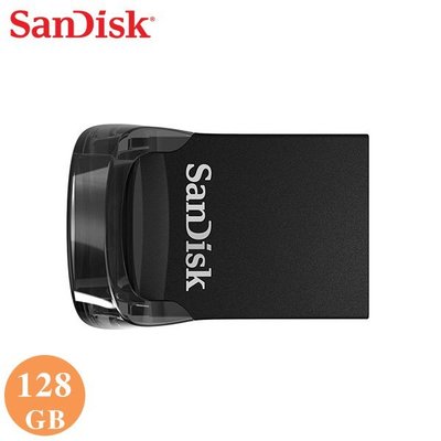 SanDisk Ultra Fit CZ430 128GB USB3.1 時尚黑 隨身碟 (SD-CZ430-128G)