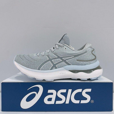 ASICS GEL-NIMBUS 24 (D) 女生 銀色 透氣 緩震 寬楦 運動 慢跑鞋 1012B199-021
