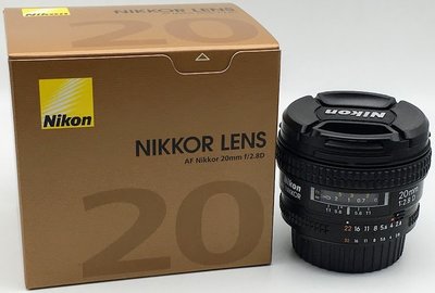 【全新】Nikon AF 20mm F2.8D (自動對焦) F/2.8D 榮泰貨 保固1年