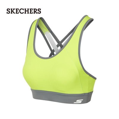 100原廠％Skechers/斯凱奇瑜伽健身女子針織運動內衣運動背心P121W014