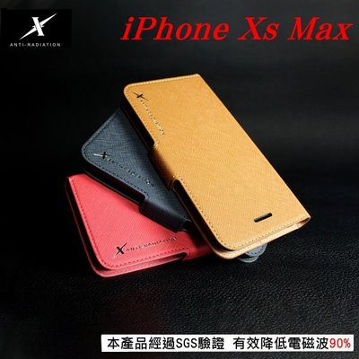 【愛瘋潮】免運 現貨 Moxie X-SHELL Apple iPhone XS Max 分離式防電磁波皮套 側翻皮