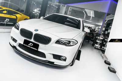 【政銓企業有限公司】 BMW F10 改 台製M5 前保桿 專用 高品質 抽真空 碳纖維 H款 卡夢 前下巴 現貨供應
