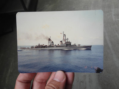 早期-海軍--陽字號軍艦---老照片---8.8x12.5公分