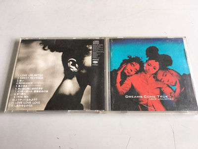 「環大回收」♻二手 CD 早期 刮傷【美夢成真 LOVE UNLIMITED】正版專輯 中古光碟 音樂唱片 影音碟片 自售
