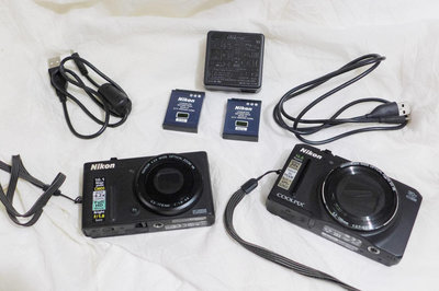 買一送一 Nikon CoolPix S9700 30倍變焦數位相機+送Nikon P310 F1.8大光圈隨身相機 2顆原廠電池