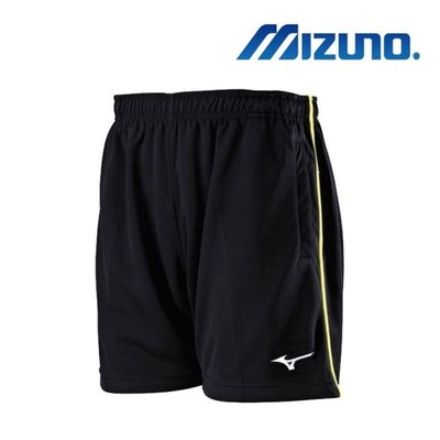 MIZUNO 美津濃 男 運動短褲 針織羽球短褲 羽球短褲 黑 #72TB8A0209 S-2XL $880