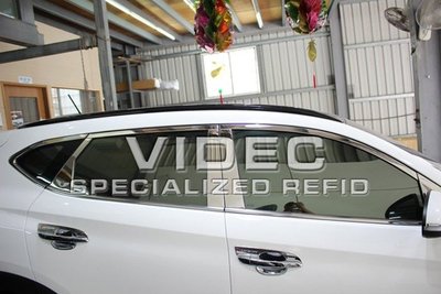 威德汽車精品 HYUNDAI 現代 2016 NEW TUCSON  全車 車窗飾條  中柱飾板 白鐵不鏽鋼 18件式