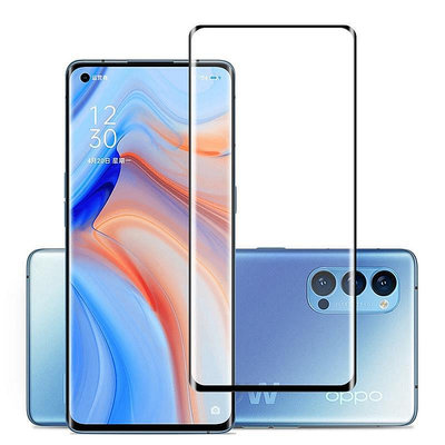 新品上架6D頂級滿版 OPPO Reno 4 Pro 5G 玻璃保護貼 鋼化玻璃貼 Reno4保護貼 玻璃膜 不碎邊防爆