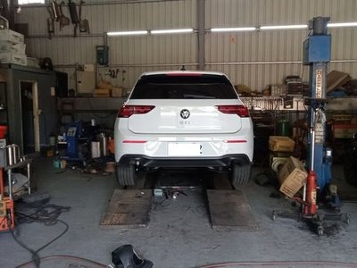 [排氣管工匠]  VW Golf  GTI(2022年)  原廠排氣管內部結構改良 (全台獨家專利研究)