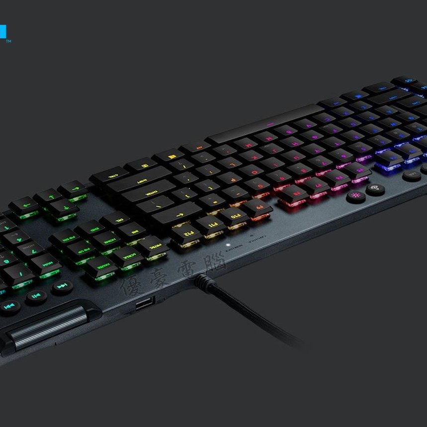 快速出貨 Uh 3c Logitech G 羅技g813 Rgb 機械式遊戲鍵盤clicky 青軸9100 Yahoo奇摩拍賣