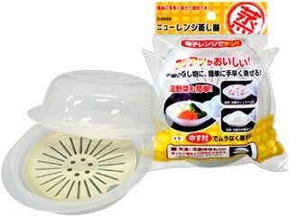 大賀屋 日本製 包子微波盒 微波專用盒 蒸籠 包子蒸籠 蒸煮盒 包子饅頭 微波爐加熱 J00052112