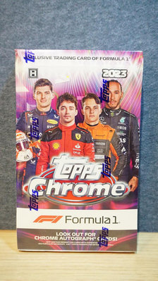 *Concon小舖* F1 2023 Topps Chrome Formula 1 Hobby Box