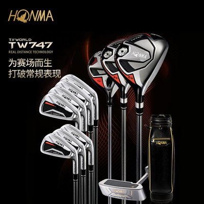 HONMA TW747高爾夫球桿專業級男子運動鐵桿鐵桿單桿5-11鐵挖起桿