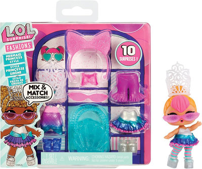 LOL時尚配件禮盒 L.O.L. SURPRISE! LOL 時尚配件禮盒 美人魚公主 人魚公主 不含娃娃 正版在台現貨