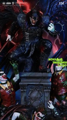 BOXX潮玩~33TOYS XM Studios 1/4 DC 狂笑之蝠 狂笑蝙蝠俠 雕像 接單