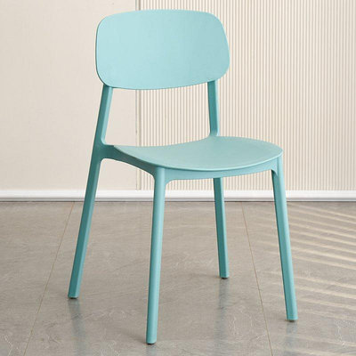 【現貨精選】北歐設計家用餐椅塑料椅子現代簡約經濟型靠背凳子網紅食堂靠背椅
