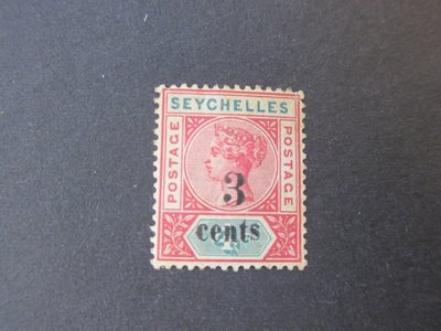 【雲品10】塞舌爾Seychelles 1893 SG 15 MH 庫號#B535 88690