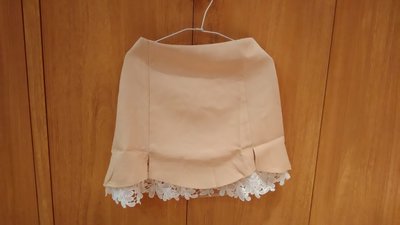 [短裙] 東京著衣 OL氣質蕾絲短裙