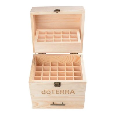 當天寄出 高質感 多特瑞doTERRA 三層松木木盒59格 精油實木盒收納盒 純松木盒 5ml-15ml