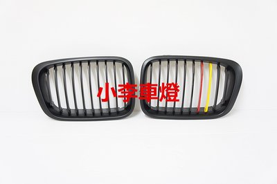 ~李A車燈~全新 外銷精品件 寶馬BMW E39 95~03 德國款三色 黑鼻頭 水箱護罩 一組1600元